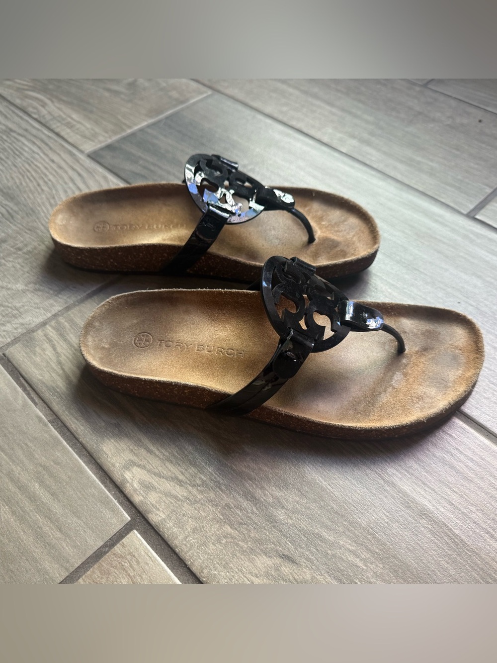 Tory Burch Miller Cloud Perfect Black Patent